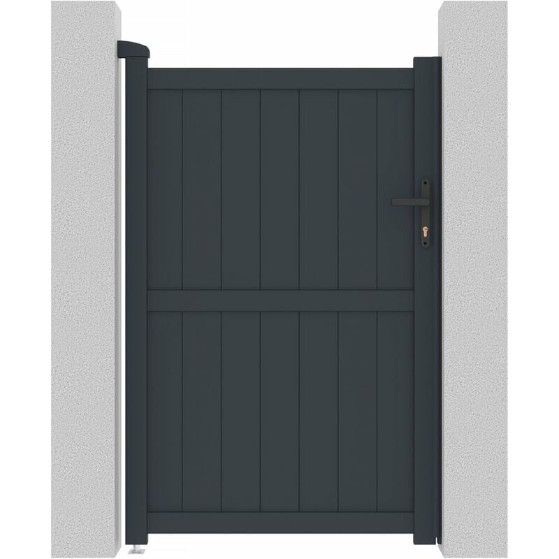 

Habitat Et Jardin - Puerta jardin Maurice - 101.2 x 155.9 cm - Gris