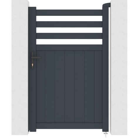 COSTWAY Marquesina Puerta Exterior 102 x 99 CM, Tejadillo de Protección  Lluvia Nieve Viento Protección Solar