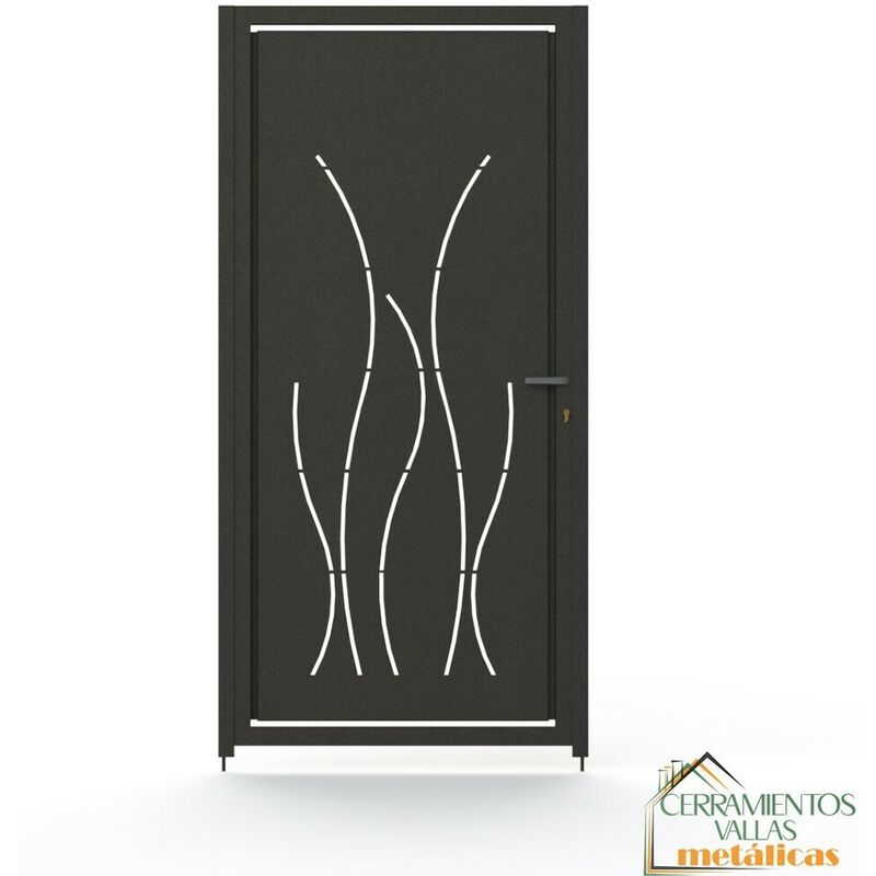 

Puerta Peatonal Independiente - Modelo Andalucia 100x200 Gris Antracita