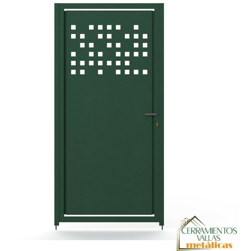 

Puerta Peatonal Independiente - Modelo Barcelona Norte 100x150 Verde