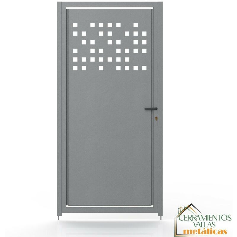 

Puerta Peatonal Independiente - Modelo Barcelona Norte 100x150 Galvanizado