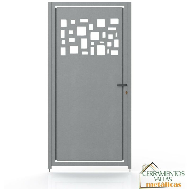 

Puerta Peatonal Independiente - Modelo Ibiza 100x150 Galvanizado