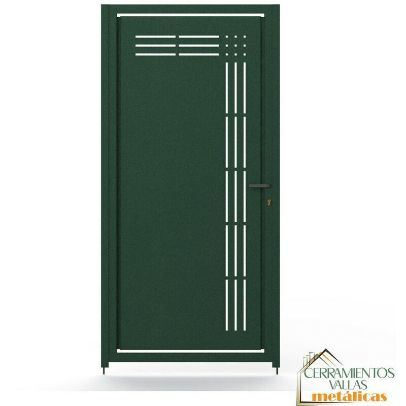 

Puerta Peatonal Independiente - Modelo La Coruña 100x150 Verde