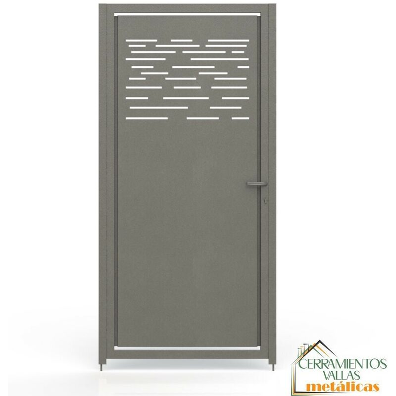 

Puerta Peatonal Independiente - Modelo Murcia 100x200 Galvanizado