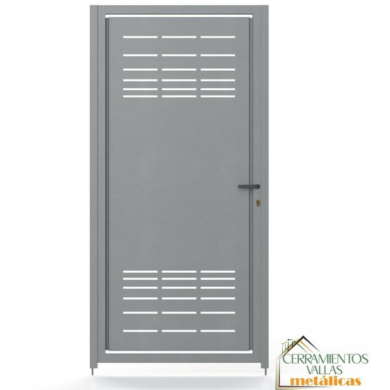 

Puerta Peatonal Independiente - Modelo Toledo 100x200 Galvanizado