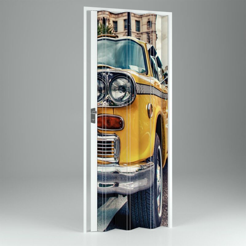 

Puerta plegable estampada de interior de pvc mod. Vera 89,5x214 cm Car