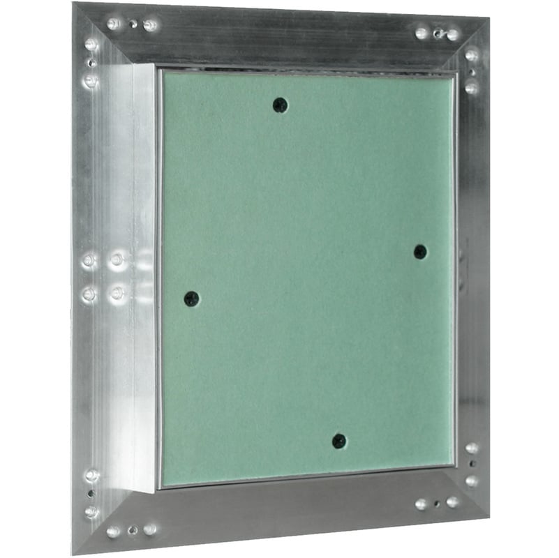Puerta revisi/ón Trampilla inspecci/ón marco aluminio 60x60cm Panel acceso Yeso 12,5 mm Techo Pared