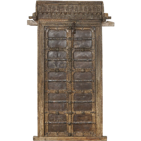 Puerta Teca 110X20X190 Pieza Unica