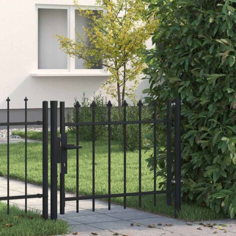 Puerta valla BOXTEL con punta de lanza 100x75 cm
