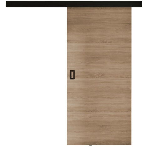 Riel de puerta corredera Sistema de puerta corredera Juego de accesorios de  riel de madera Vidrio 200 kg Streifen 363 CM