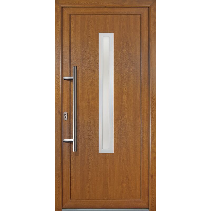 

Meeth - Puertas de casa exclusivo modelo 70, dentro: golden oak, fuera: golden oak ancho: 108cm, altura: 200cm chapa izquierda