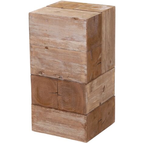 Puesto de flores mueble auxiliar pequeño altura 60 cm madera maciza de abeto 040005055