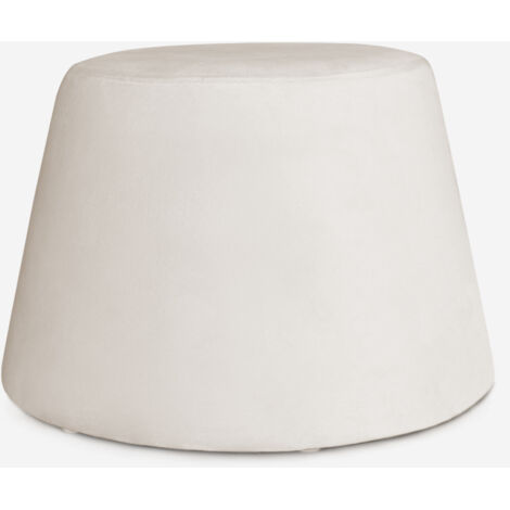 PUF DISEÑO BEIGE Ø46X33CM