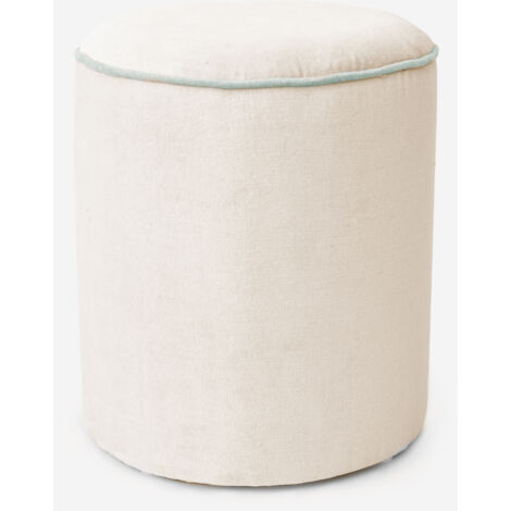 PUF KAREN BEIGE Ø34X39CM