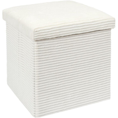 Puf plegable Intesi Vels Scott beige