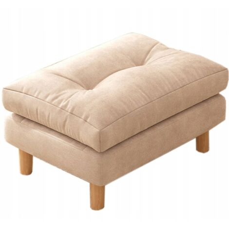 PUF RECTANGULAR GRANDE OTOMANO REPOSAPIÉS SILLÓN TABURETE ASIENTO