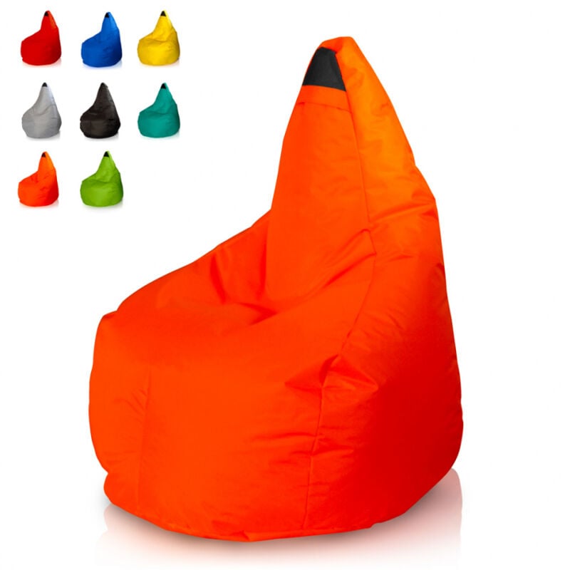 

Puf pera espacios exteriores jardín impermeable desenfundable Summer | Color: Naranja