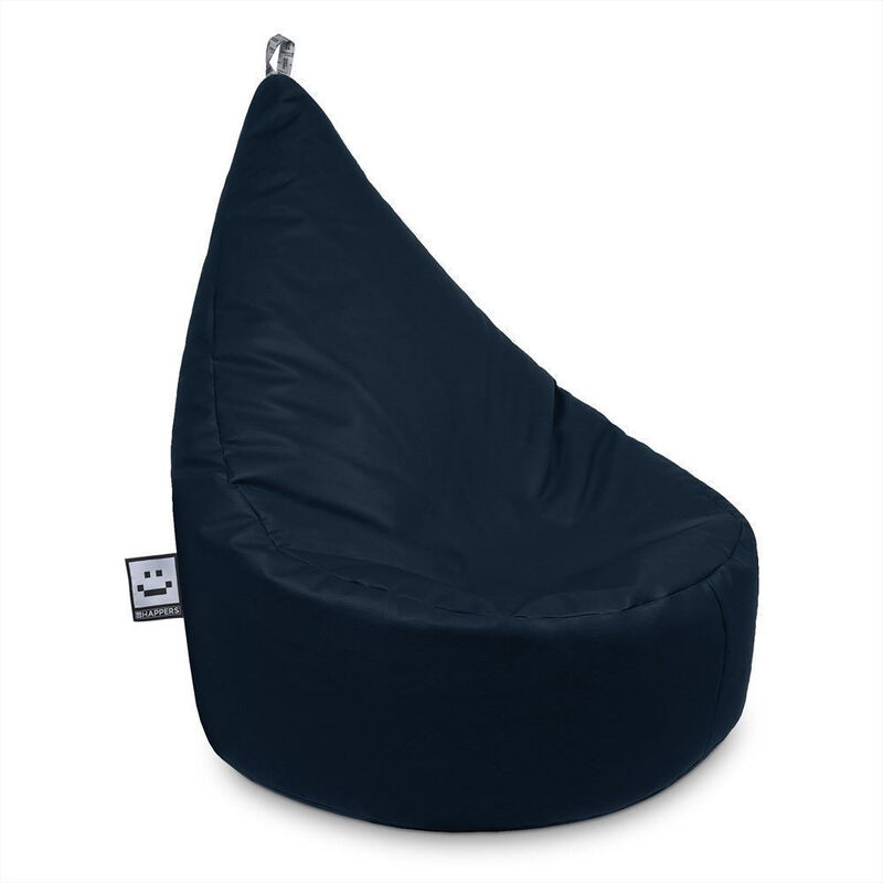 

Puff Butaca Polipiel Exterior o Interior Azul Oscuro XL - Happers