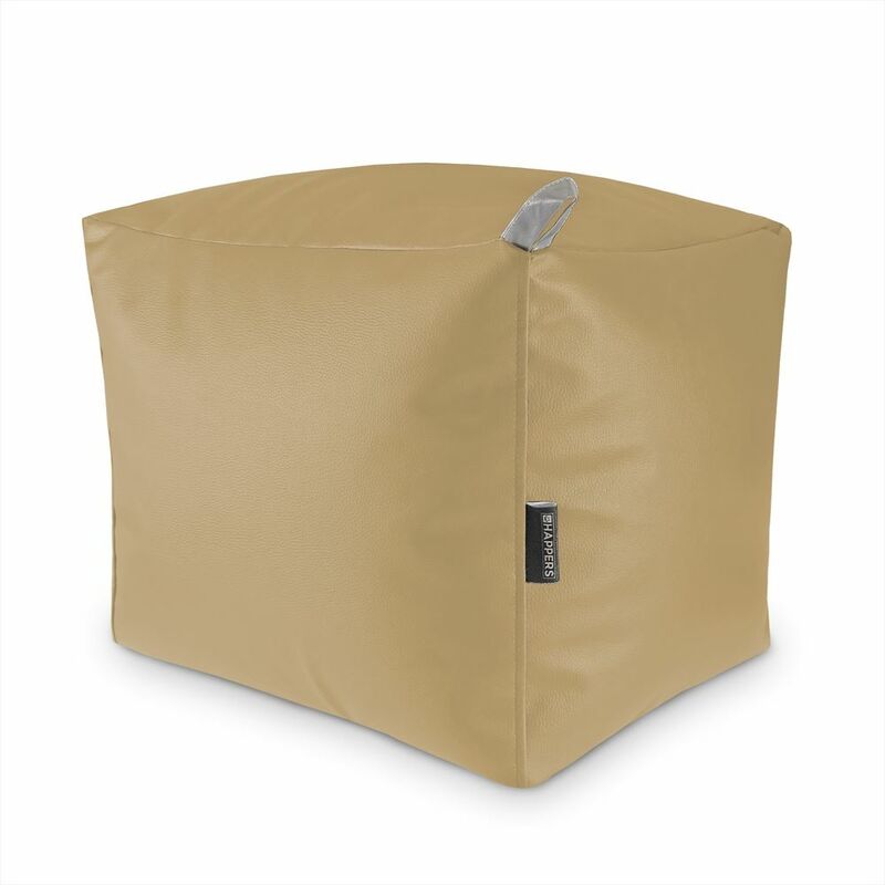 

Puff Cuadrado Polipiel Indoor Beige - Happers