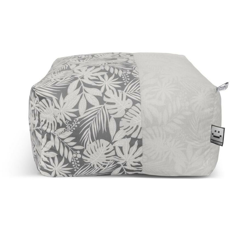 

Puff Cuadrado XL Print Gris