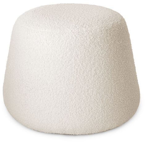 PUFF DUNA RIZO NATURAL CALIDAD SUPERIOR Ø33X46CM
