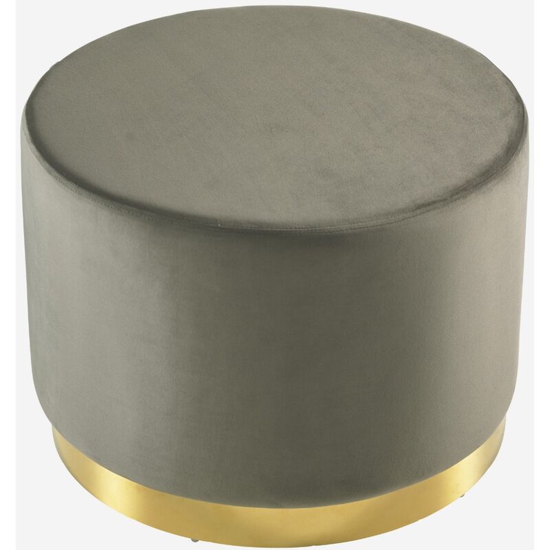 

Puff grande dot gris