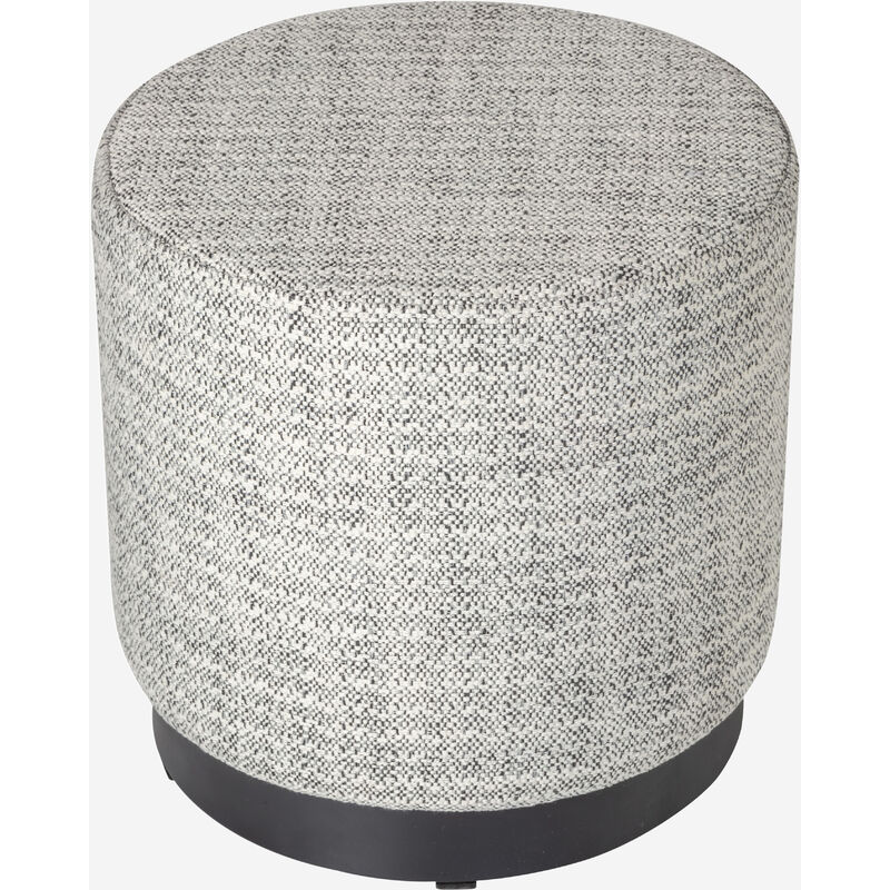 

Puff pequeño dot blanco y gris