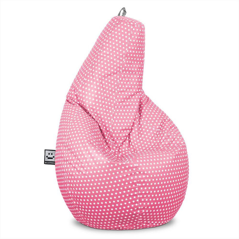 

Puff Pera Estampado Stars Rosa XL - Happers