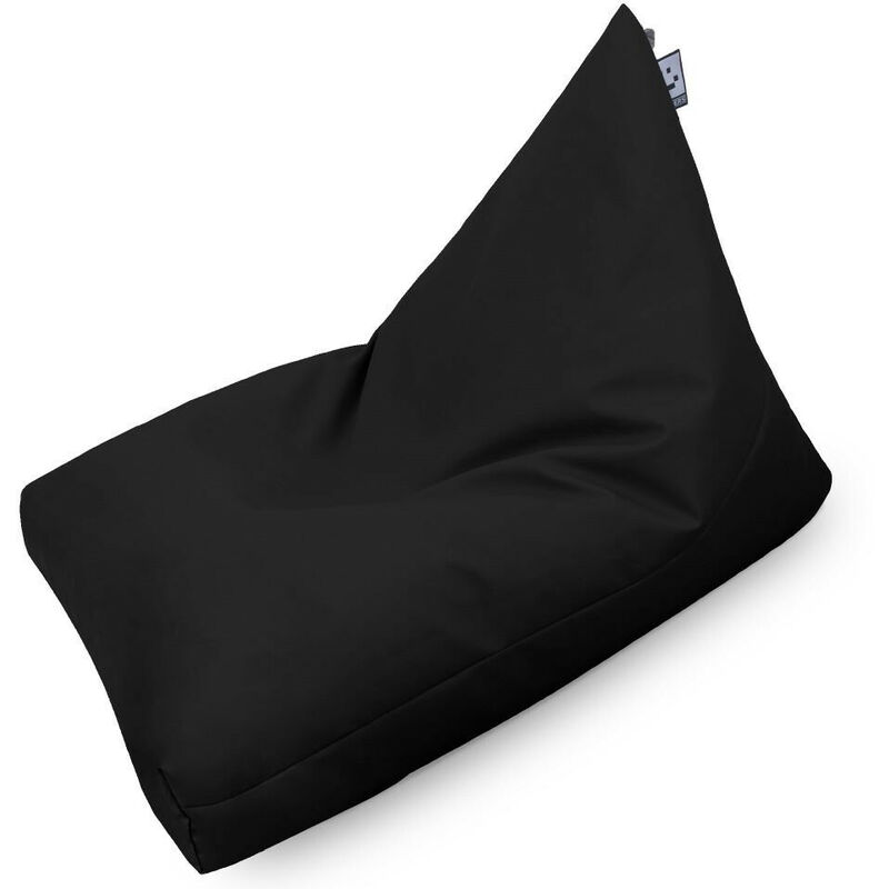 

Puff Pirámide Polipiel Outdoor Negro XL - Happers