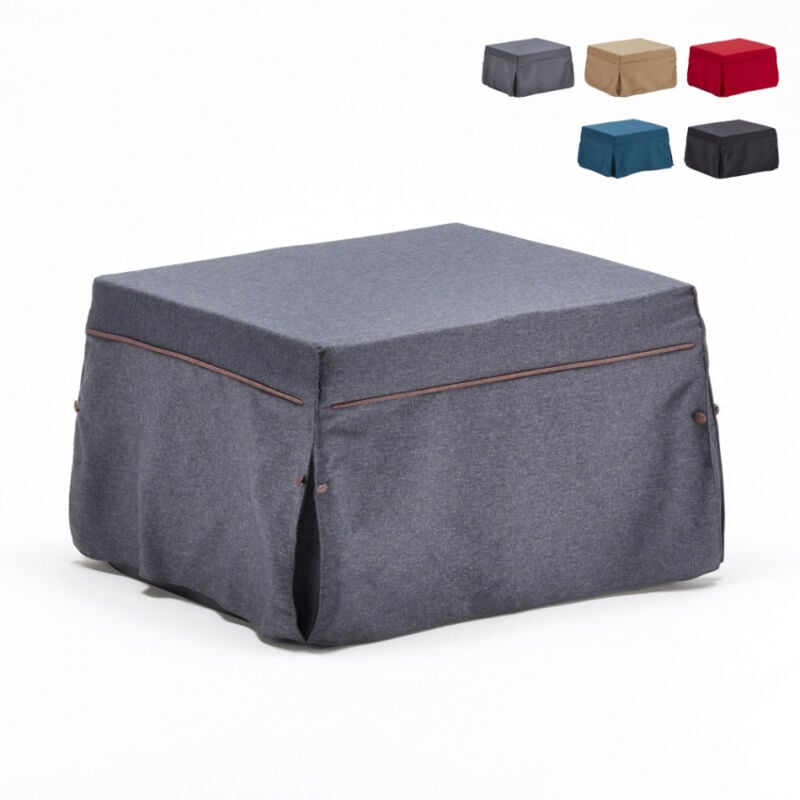

Puff prontoletto con cama plegable Morfeo | Color: Gris Oscuro