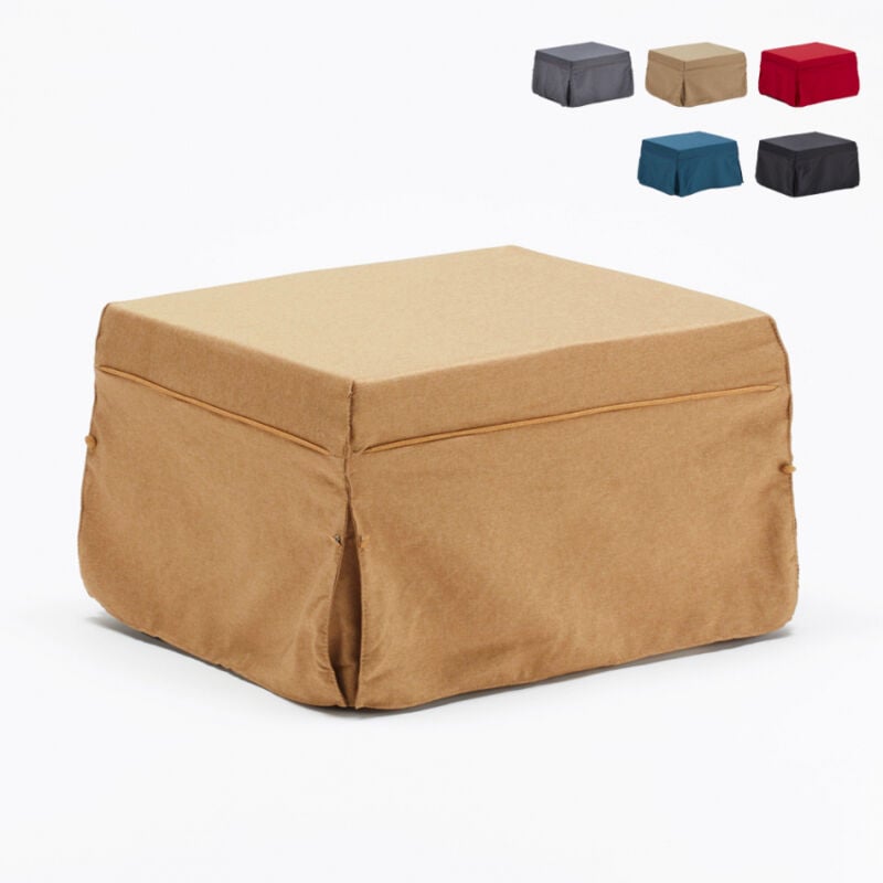 

Puff prontoletto con cama plegable Morfeo | Color: Beige
