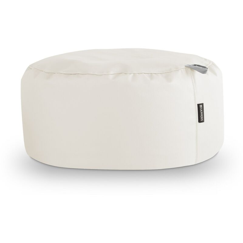 

Puff Redondo Polipiel Outdoor Blanco - Happers