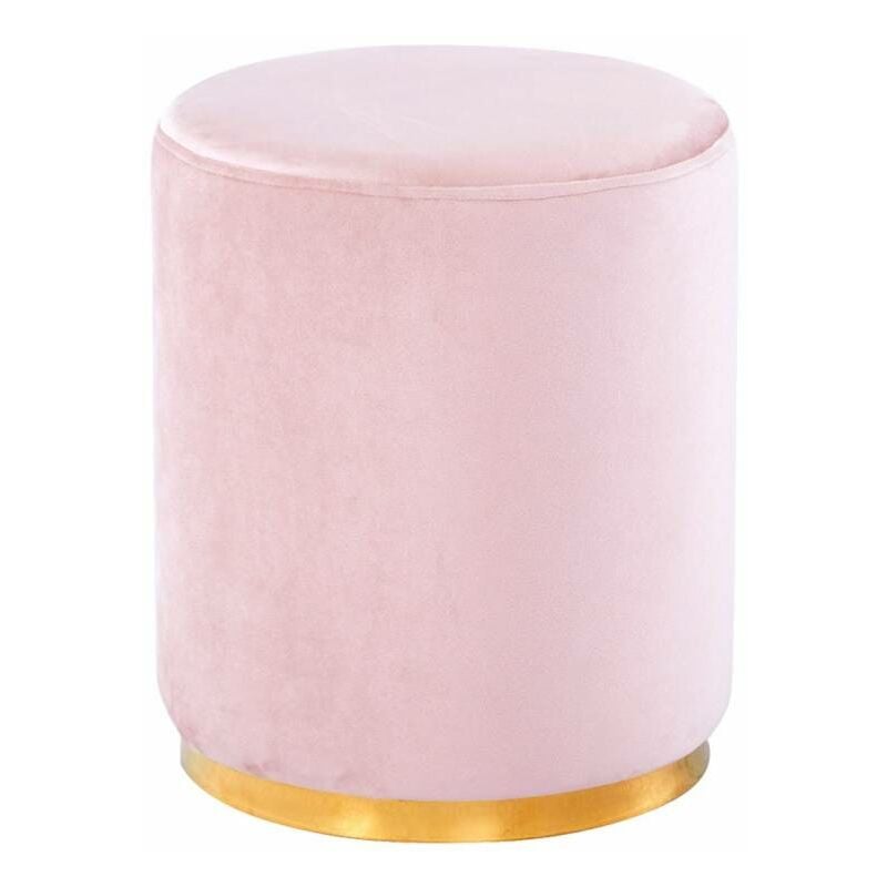 

Puff Reposapies Saloon De 35 C Rosa Palo Velvet Ancho: X Largo: X Alto: 41