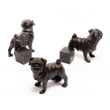 Pug Plant Pot Feet - Set of 3 - L6.5 x W7.5 x H8 cm