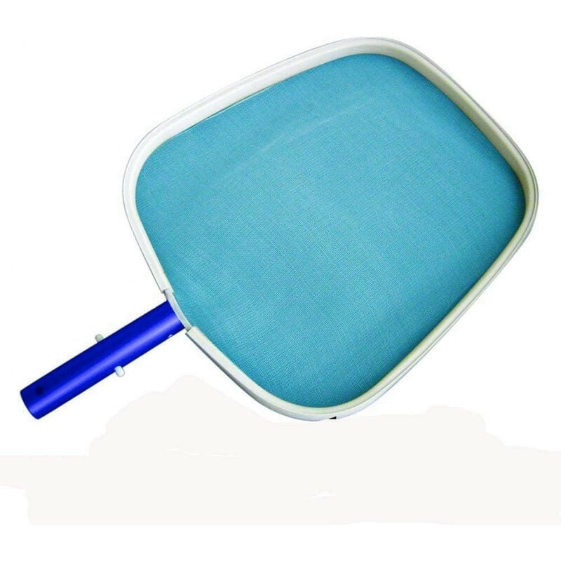 Puisette de Surface Piscine avec Cadre et poignée alu Jardiboutique Bleu