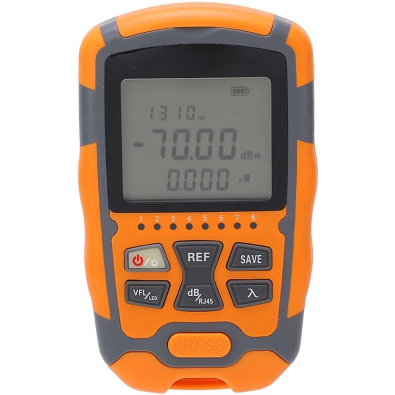 Beijiyi - Puissance de Testeur de Câble Optique D'affichage de Compteur de Puissance de Fibre Optique Numérique, Plage de Mesure -70 + 10dbm