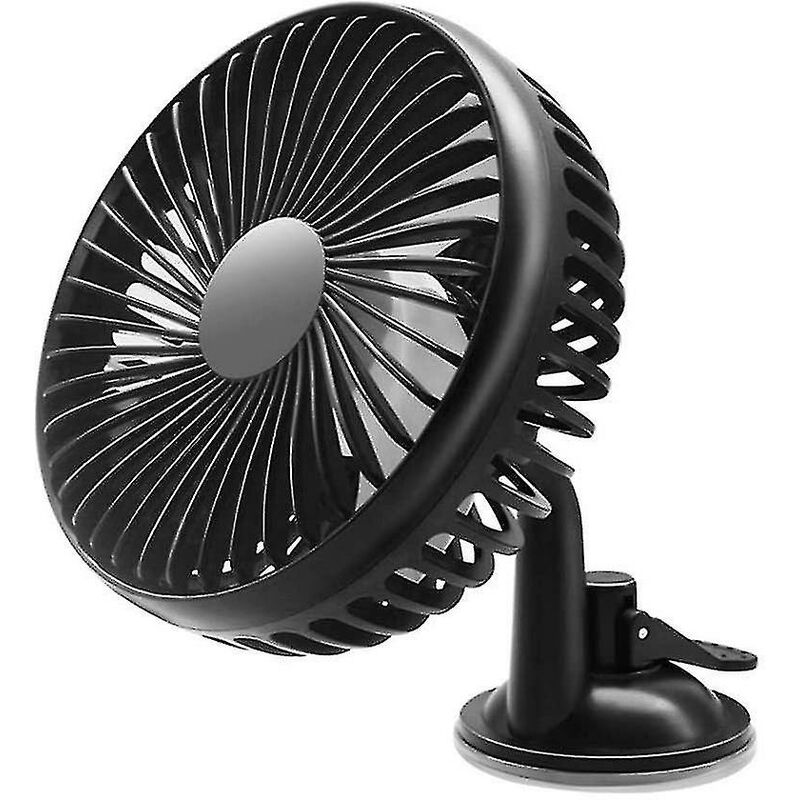 Puissant ventilateur de voiture rotatif à 360 degrés ventilateur de voiture Usb 12v/24v 360 camion de refroidissement rotatif