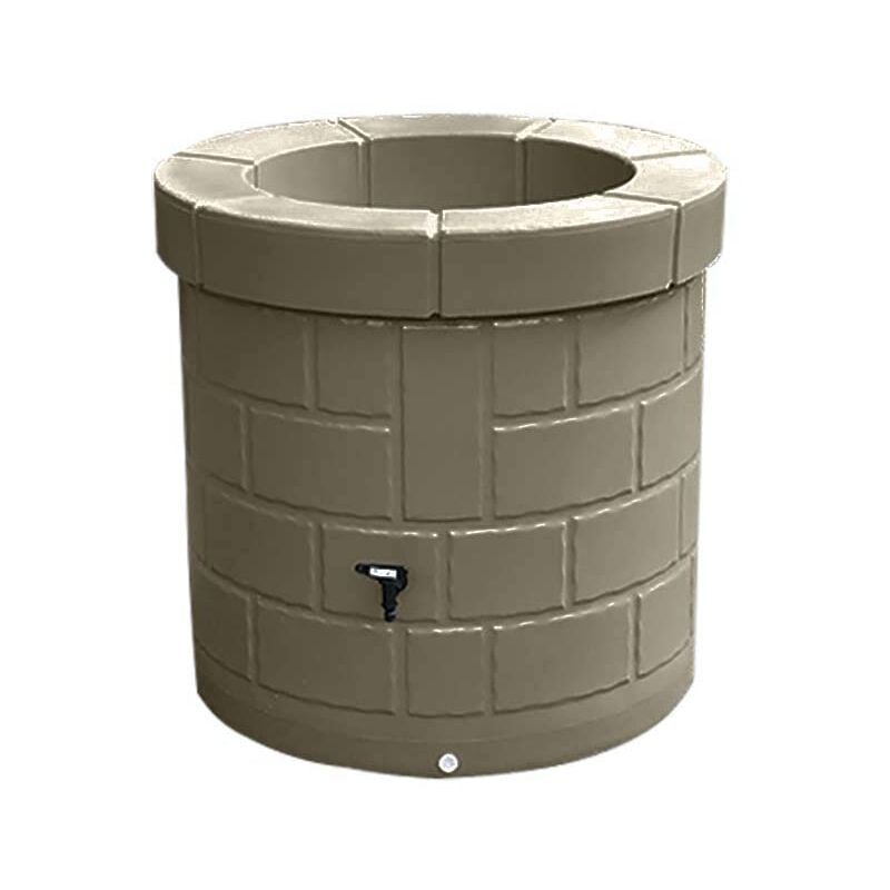 Plast'up Rotomoulage - Puit récupérateur d'eau de pluie 340l seconde vie