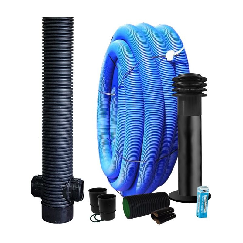 Econoname - Puits canadien avec regard et borne prise d´air Elégance - kitpuitsregeleg kitpuitsregeleg