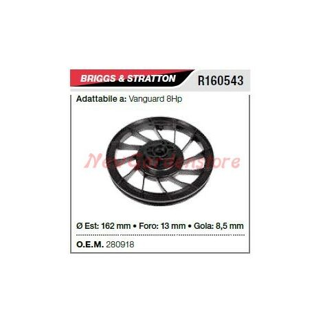 Puleggia avviamento B&S rasaerba tosaerba tagliaerba vanguard 8Hp R160543