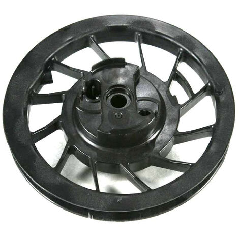 PULEGGIA AVVIAMENTO MOTORE BRIGGS&STRATTON DIAMETRO 136MM 498144