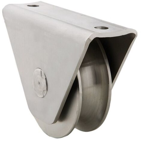 PULEGGIA IN FERRO CON CASSA 80X20 MM.