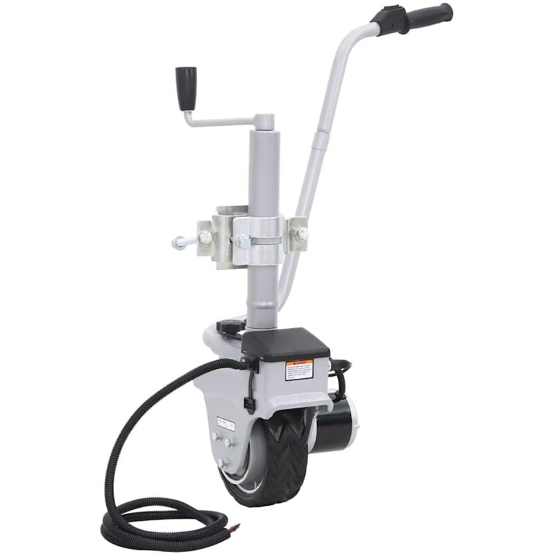 vidaXL Puleggia Tenditrice Motorizzata in Alluminio Rimorchio 12V 350W