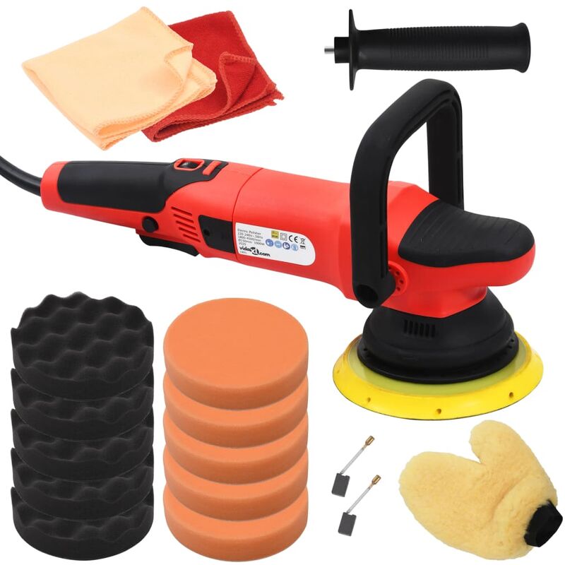 

Pulidora excéntrica con accesorios doble acción 21 mm 1000 W