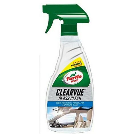 Puliscivetri con Spray Turtle Wax Clearvue (500 ml)