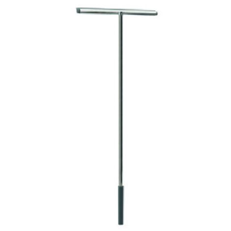 Puliscivetro per parete e pavimento in acciaio inox/silicone 53289.29