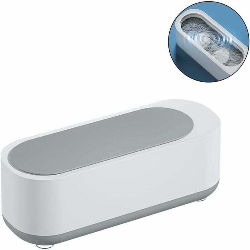 Image of Pulitore a ultrasuoni da 300 ml, pulitore a ultrasuoni, pulitore a ultrasuoni, vassoio a ultrasuoni per protesi dentarie, collane, anelli, orologi,
