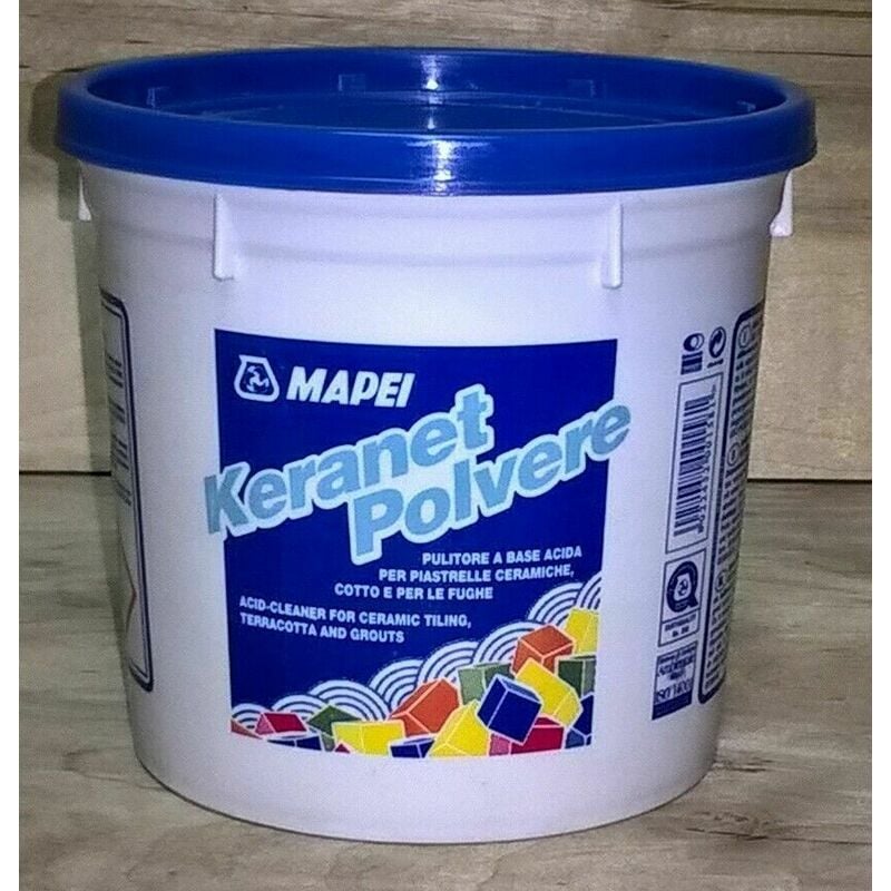 Pulitore fughe Mapei keranet sale polvere cemento incrostazioni mattoni kg 1