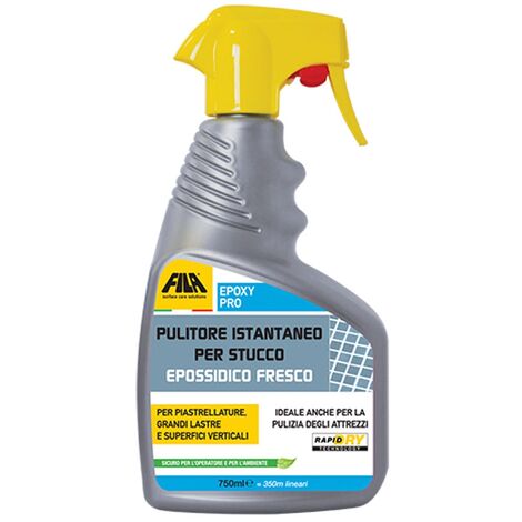 Pulitore istantaneo per stucco epossidico fresco epoxy pro da 750ml