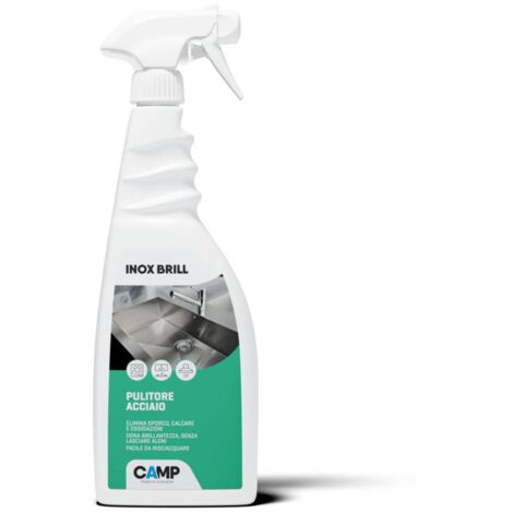 Pulitore lucidante inox brill 750 ml per acciaio inox